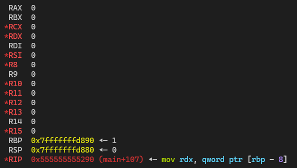 返回 main 后设置 shellcode 地址