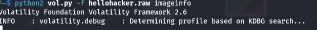 imageinfo 识别系统版本