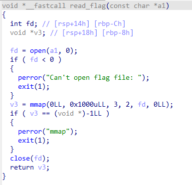 read_flag 映射 FLAG