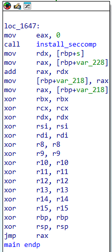 shellcode 前置指令调试